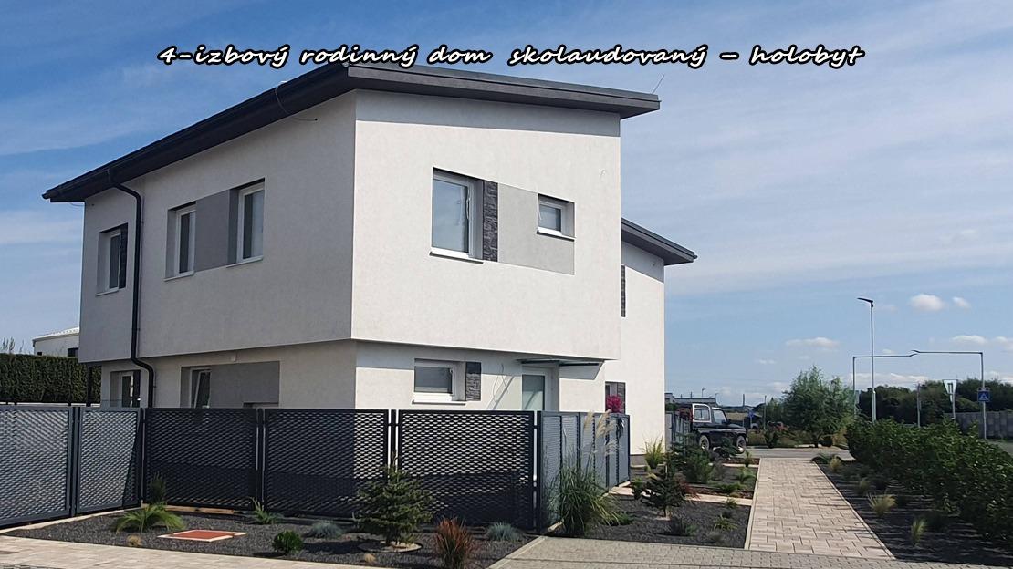 4 izbový rodinný dom skolaudovaný – holobyt